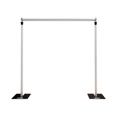 10*10ft Square Backdrop Stand，Adjustable Background Holder，Wedding Backdrop Rack