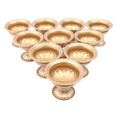 10PCS Metal Planter Elegant Wedding Centerpieces Vase for Wedding Party Decor