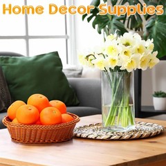 WinnerWhy 24 Pcs Fake Oranges Artificial Fruits 3 Inch Foam Mini Lifelike Decor