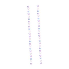 2Pcs 3D Paper Butterfly Garlands Bunting 98.43inch Long Each Reusable Supplies