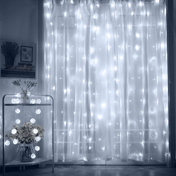 COOL WHITE 10 ft LED Fairy Lights Garland BACKDROPS Wedding Party Decorations