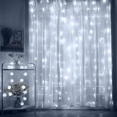 COOL WHITE 10 ft LED Fairy Lights Garland BACKDROPS Wedding Party Decorations