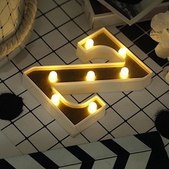 6″ tall GOLD Z LED Lighted Marquee Letters Sign Party Wedding Events Decorations
