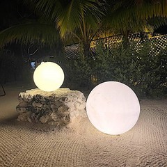 20-Inch Assorted LED Ball Battery Operated Cordless FLOATING POOL LIGHT Supplies