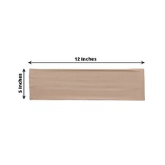 10 Nude Spandex STRETCHABLE CHAIR SASHES Wedding Party Decorations SALE