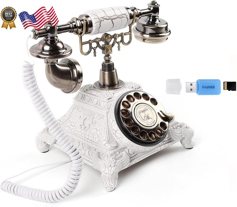Audio GuestBook Telephone with Classic Retro Craftsmanship for Confessional