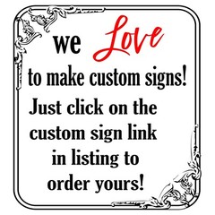 Hurry Up I want Cake sign wedding venue decor ring bearer rustic country 10 oz