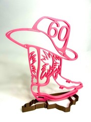 Happy Birthday, Happy 60th, 50th, 40th, 30th, Birthday Cowboy Centerpiece