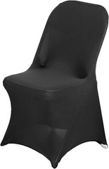 Efavormart 30 PCS Stretchy Spandex Fitted Folding Chair Cover