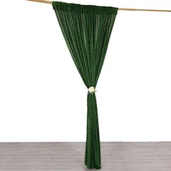 8×8 feet Shaggy Fringe Polyester Backdrop CURTAIN Panel Party Events Decorations