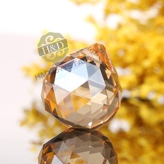20MM Crystal Glass Lamp Ball Prisms Chandelier Wedding Decor Suncatcher Pendants