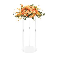 10pcs 60cm Acrylic Flower Vase Rack Wedding Garden Floral Stand Party Decoration