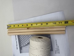 DIY Macrame Wall Hanging Kits, 3 Patterns Macrame DIY Wall Hangers *READ DESCR..