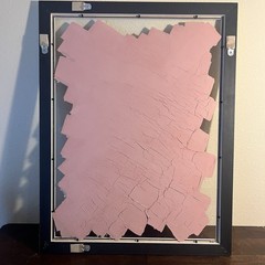 Unplugged Wedding Ceremony Sign Wood Frame Glass Sign 20.5 X 26.5 In.