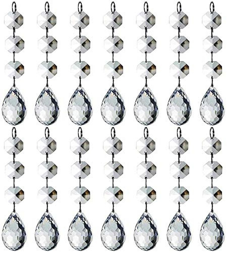 HOHIYA 30 Pcs Crystal Ornaments Christmas Tree Decorations Balls Clearance Ha…