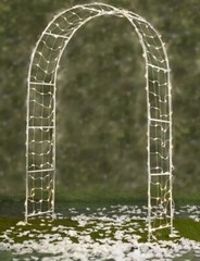 Light-Up Wedding Arch 96in