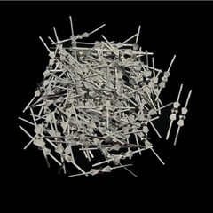 200pcs 33mm/45mm Golden/Silver/Bronze Bowtie Butterfly Beads Connectors Pins DIY