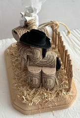Horse Lovers Western Wedding Table Decoration, 5×7