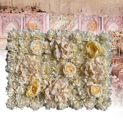 6 Pack Artificial Silk Flower Wall Panels Wedding Photography Party Venue Decor