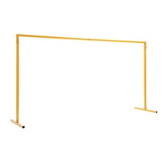 Gold Square Metal Wedding Arch Backdrop Frame for Wedding Ceremony W6.56xH6.56FT