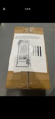 Sturdy Black Metal Wedding Welcome Sign Easel for Seating Charts & Decor