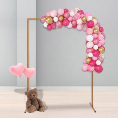 2*1.5m Balloon Wedding Backdrop Stand Balloon Frame Stand Garden Decoration