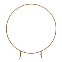 5 feet Gold Balloon Circle Metal Frame Round BACKDROP STAND Wedding Arch Party