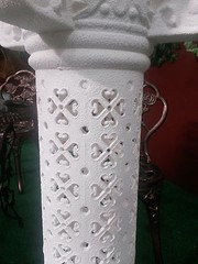 Large Standing Roman Greek Pillars Columns Rubber Shatterproof Garden Wedding