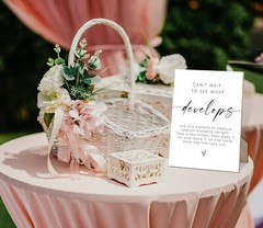 Wooden Sign Wedding Decoration, 8″ x 11″ Modern Tabletop Mount, Love Theme, L…