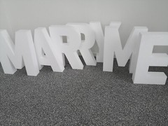 MARRY ME Letters 70x10cm Wedding Decoration Event Marriage Proposal Decoration