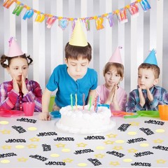 100Pcs Double-sided Happy Retirement Party Confetti Star Pentagram Table Deco…