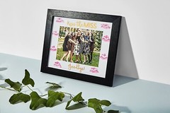 Bachelorette || Bride Gift || Picture Frame Kiss The Miss Goodbye || 5×7″ || NEW