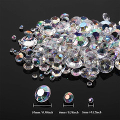 4000 Pieces Diamonds Crystals Acrylic Gems Wedding Table Scattering Gemstones Ch