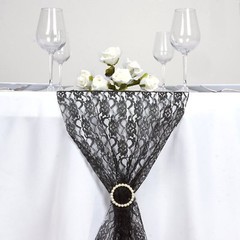 10/12/15/20/25 Floral Lace Table Runners 12″ X 108″ Wedding Party Decoration NEW