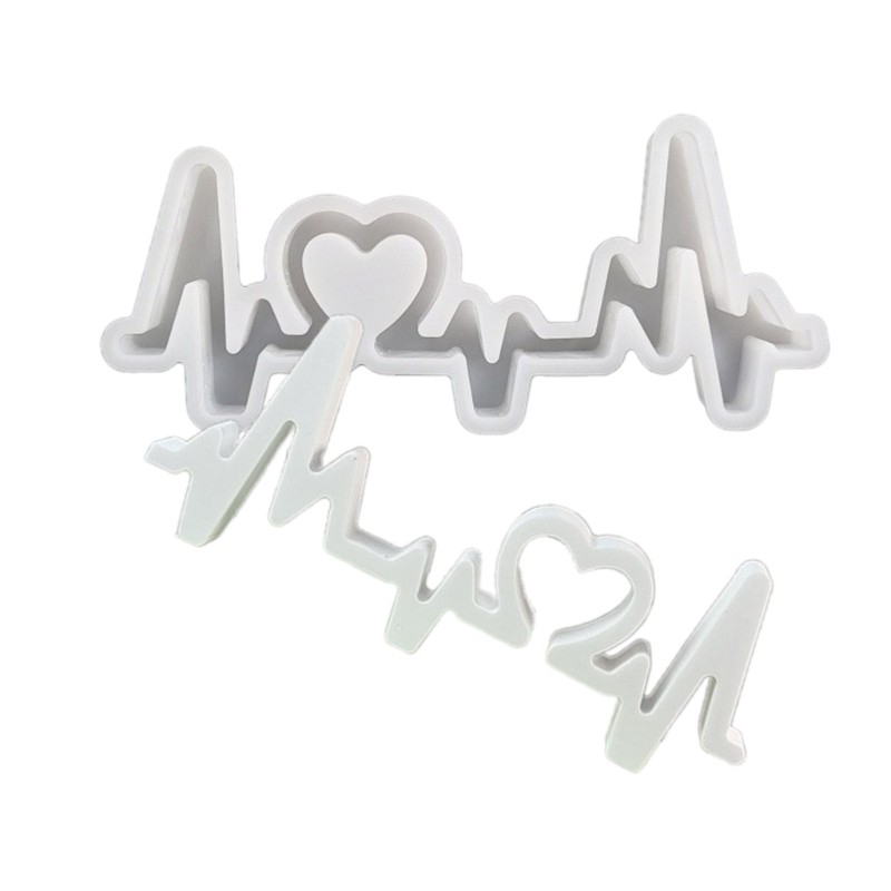 Handmade Love Sign Stand Ornament Silicone Mold for Wedding Decors