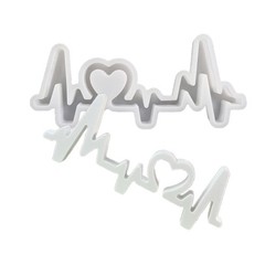 Handmade Love Sign Stand Ornament Silicone Mold for Wedding Decors