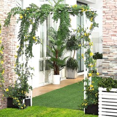 Wedding Arch Garden Arbor Metal Durable Iron for Climbing Plant Outdoor Ceremony