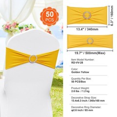 Stretch Spandex Chair Sashes, Chair Slipcover and Stretch Chair Sash