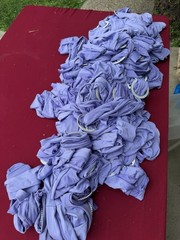 142 Lavender Stretch Chair Sashes Bands w/ Rhinestone Buckle Wedding Event Decor