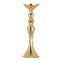 Uimoso 16 PCS Wedding Flower Vase 15in Tall Crystal Table Centerpieces Gold