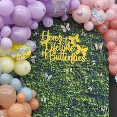 Decorative Sign, Here’s to a Lifetime of Butterflies,butterfly bridal shower …