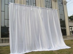 Heavy Duty Wedding Backdrop Stand Party Background Drape Support Adjustable Kit