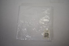 Lot of 3 Polyester Banquet Chair Covers White Wedding Event Decorations