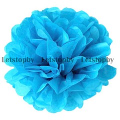 11 pcs Tissue Paper Pom-Poms 8″ Flower Ball Wedding Party Home Crafts Decoration