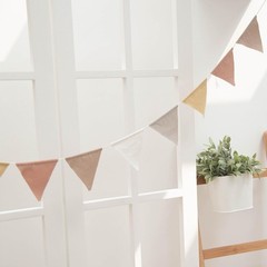 3.93 Feet Triangle Flag Banner Bunting Pennant for Kids Teepee Tent,Party and…