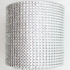 NEW Diamond Rhinestone Ribbon Bling Vase Wrap Floral Wedding Decoration Supplies