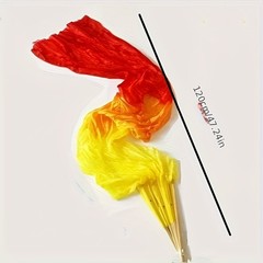 1PC Three Color Gradient Dance Performance Props, Fans, Handicrafts, Gifts