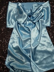 20 pcs Satin Chair Cover Bow Sash 108″x8″ Turquoise Wedding Party Event Banquet