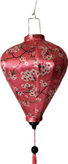 20” AUTHENTIC VIETNAMESE SILK LANTERN — Garlic Umbrella