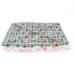 12* Artificial Flower Wall Panel Hydrangea Rose Photo Wall Wedding Home Decor